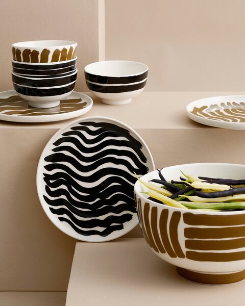 Marimekko Set tanierov Oiva Hyräily 20cm, 3ks