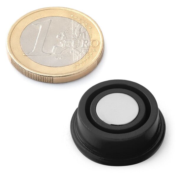 Sada silných neodymových magnetov 5 ks, 6 farieb žltá