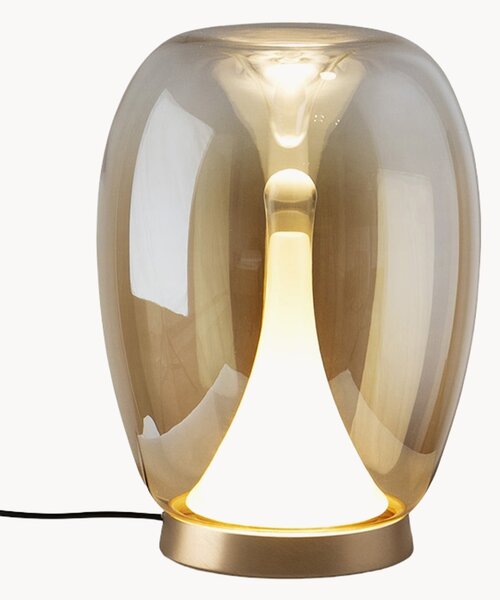 Ručne fúkaná stolová LED lampa Suspiro