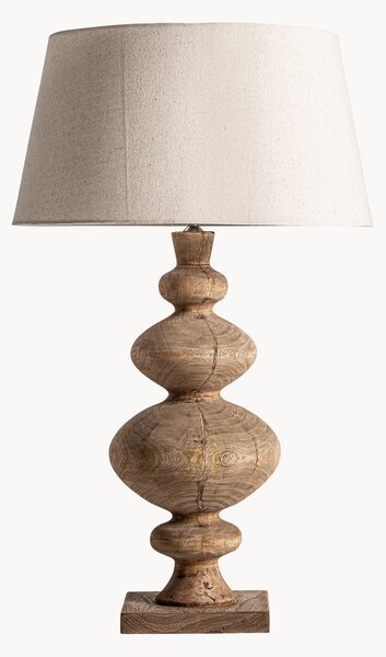 Stolová lampa z mangového dreva Quissac