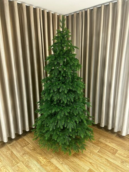 Umelý vianočný stromček- Smrek ako živý 100% 3D- 200cm