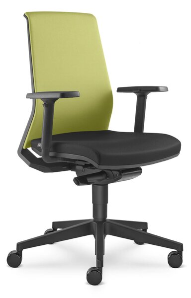 LD SEATING - Kancelárske kreslo LOOK 370 - čierny rám