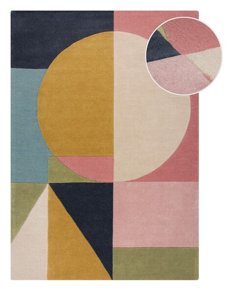 Ručne tkaný vlnený koberec 160x230 cm Esre Bright – Flair Rugs