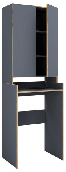 SKRINKA NA PRÁČKU, antracitová, 67/200/48 cm MID.YOU - Online Only technická miestnosť, Online Only