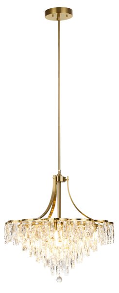 ZÁVESNÉ SVIETIDLO, 76/190 cm Glandor - Interiérové svietidlá