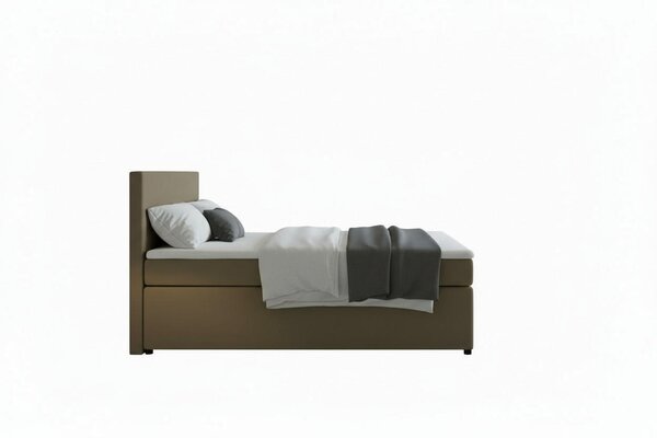 BOXSPRINGOVÁ POSTEĽ, 140/200 cm piesková MID.YOU - Online Only spálne, Online Only