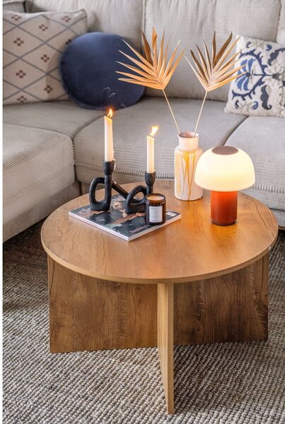 Okrúhly odkladací stolík ø 70 cm Bruno – Essentials