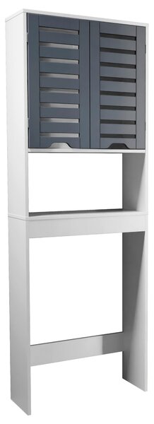 SKRINKA NA PRÁČKU, antracitová, biela, 63/179/23 cm MID.YOU - Online Only technická miestnosť, Online Only