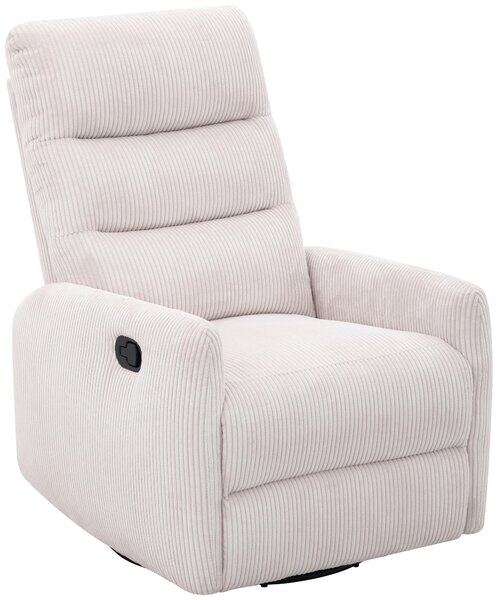 RELAXAČNÉ KRESLO, kov, textil, béžová Carryhome - Kreslá