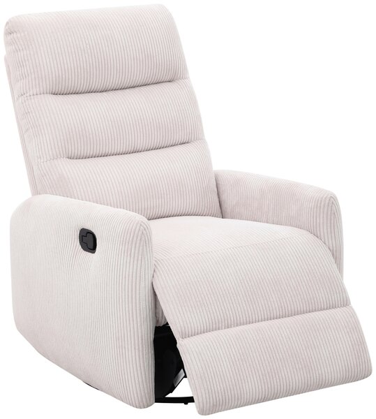 RELAXAČNÉ KRESLO, kov, textil, béžová Carryhome - Kreslá