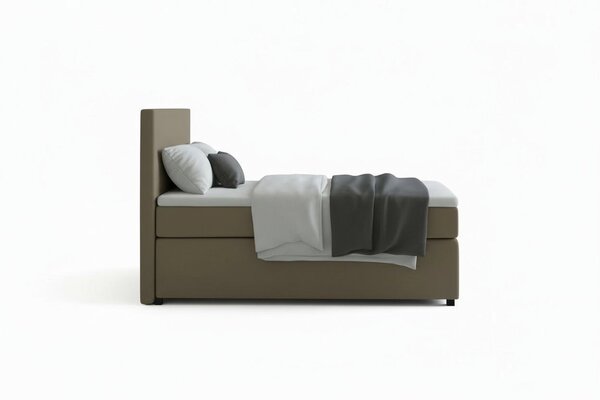 BOXSPRINGOVÁ POSTEĽ, 90/200 cm piesková MID.YOU - Online Only spálne, Online Only