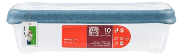 Keeeper Krabička na jedlo, box na potraviny, FRANCO, 0,4L