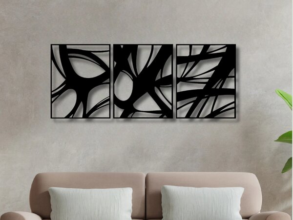 Karlsdesign.sk - Drevený obraz na stenu - Flow - 40x97