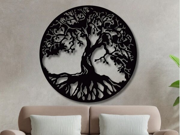 Karlsdesign.sk - Drevený strom života na stenu - Dip - 20cm
