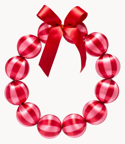 Vianočný veniec Baubles, v rôznych veľkostiach