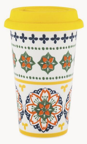 Hrnček z nového kostného porcelánu's vekom Gardeny