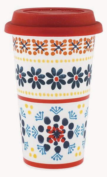 Hrnček z nového kostného porcelánu's vekom Gardeny