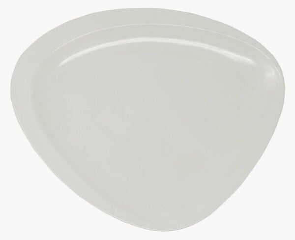 Porcelánový plytký tanier Carrara