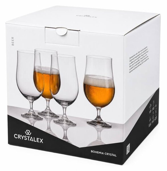 Crystalex poháre na pivo BAR 380 ml 4 ks
