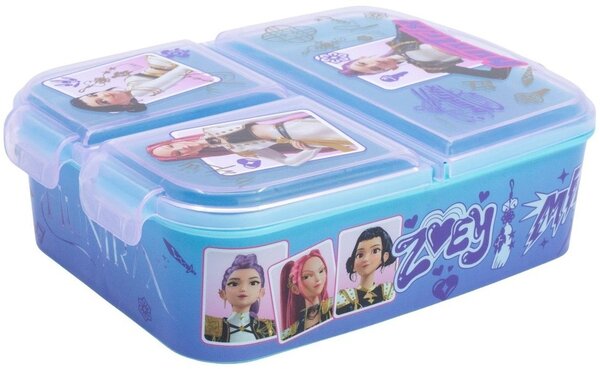 Desiatový multibox KPop Demon Hunters – HUNTR/X s 3 priehradkami