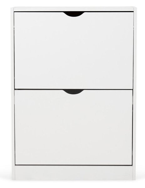 Botník AVENBERG SLIM FLIP 2 biely