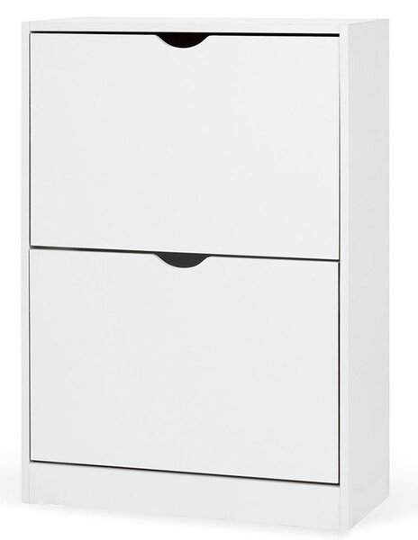 Botník AVENBERG SLIM FLIP 2 biely