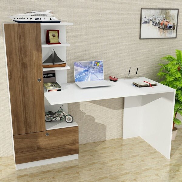 Pracovný stôl 62x120 cm Domingos – Furny Home