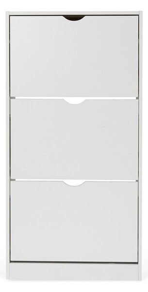 Botník AVENBERG SLIM FLIP 3 biely