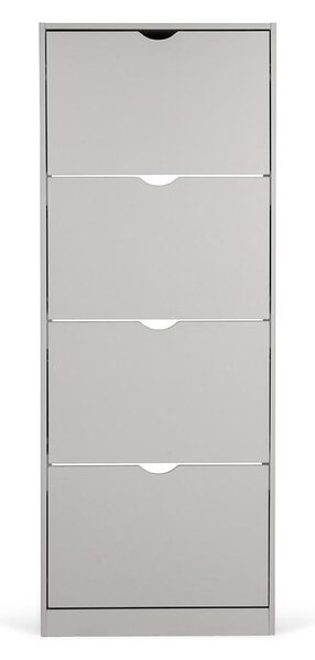 Botník AVENBERG SLIM FLIP 4 sivý