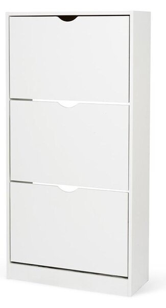 Botník AVENBERG SLIM FLIP 3 biely