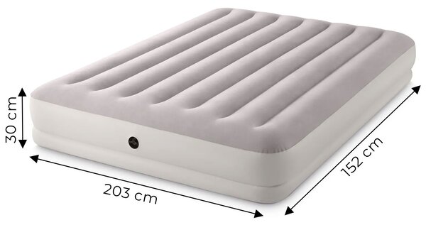 Nafukovací matrac pre dve osoby 203x152x30 cm s elektrickou pumpou INTEX 64179