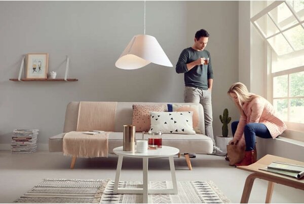 Philips 40950/31/PN - Stropné závesné svietidlo E27/60W/230V