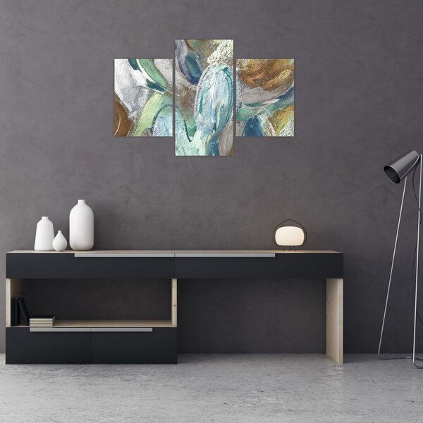 Obraz - Abstraktné maľba postavy (90x60 cm)