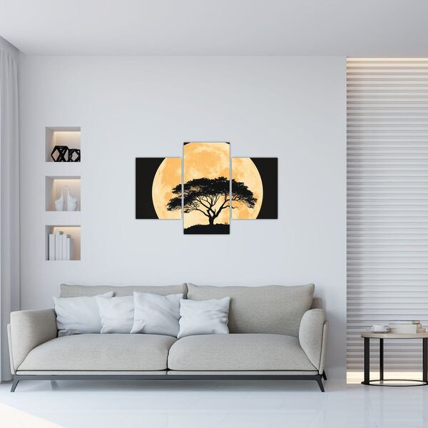 Obraz – Strom v zlatom splne II. (90x60 cm)