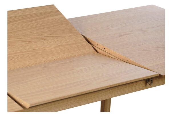 Rozkladací jedálenský stôl s doskou v dubovom dekore 95x190 cm Bari – Unique Furniture