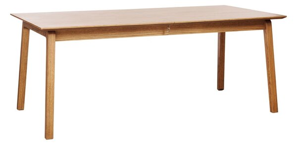 Rozkladací jedálenský stôl s doskou v dubovom dekore 95x190 cm Bari – Unique Furniture