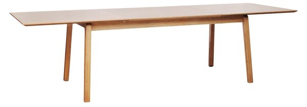 Rozkladací jedálenský stôl s doskou v dubovom dekore 95x190 cm Bari – Unique Furniture