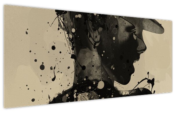 Obraz - Jazz woman (120x50 cm)