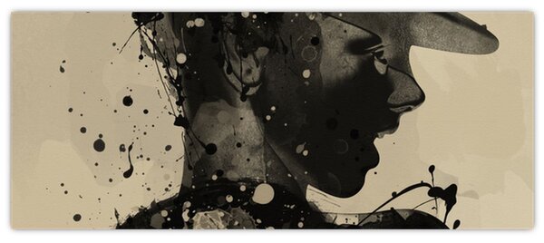 Obraz - Jazz woman (120x50 cm)