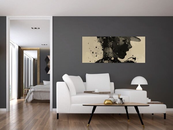 Obraz - Jazz woman (120x50 cm)
