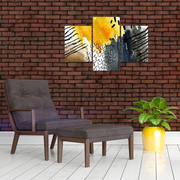 Obraz - Abstraktný akvarel (90x60 cm)