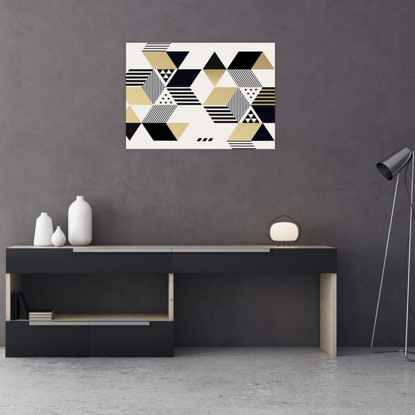 Obraz - Geometrické tvary N⁰1 (70x50 cm)