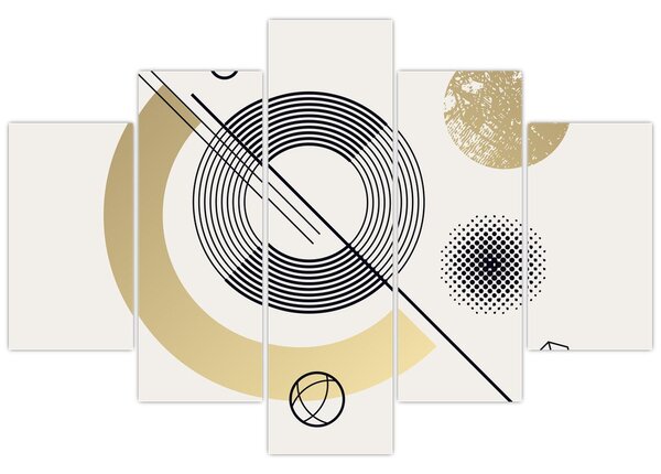 Obraz - Geometrické tvary N⁰2 (150x105 cm)