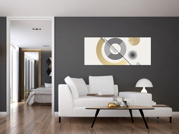 Obraz - Geometrické tvary N⁰2 (120x50 cm)