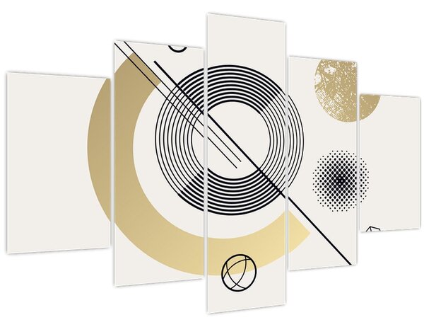 Obraz - Geometrické tvary N⁰2 (150x105 cm)