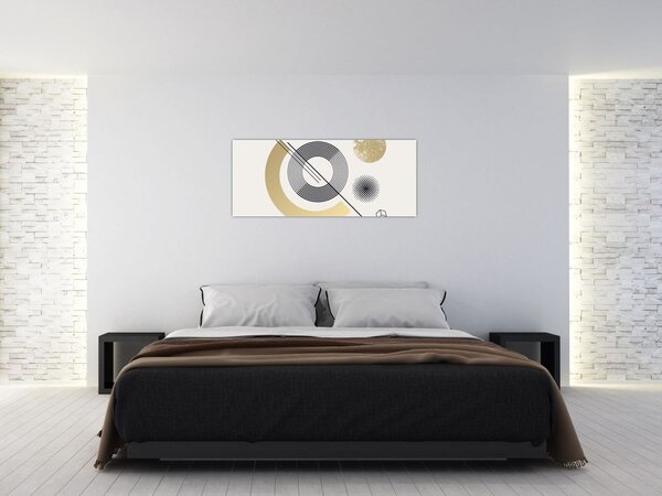 Obraz - Geometrické tvary N⁰2 (120x50 cm)