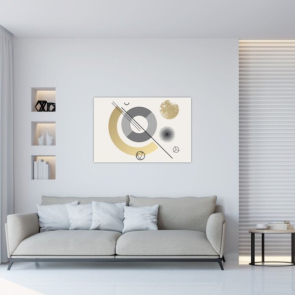 Obraz - Geometrické tvary N⁰2 (90x60 cm)