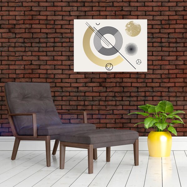 Obraz - Geometrické tvary N⁰2 (70x50 cm)