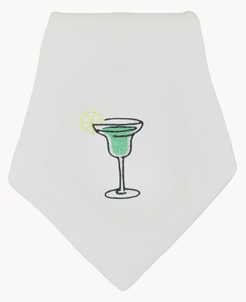 Obrúsok's výšivkou margarity Drinks