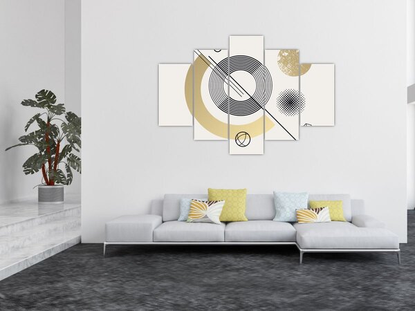 Obraz - Geometrické tvary N⁰2 (150x105 cm)